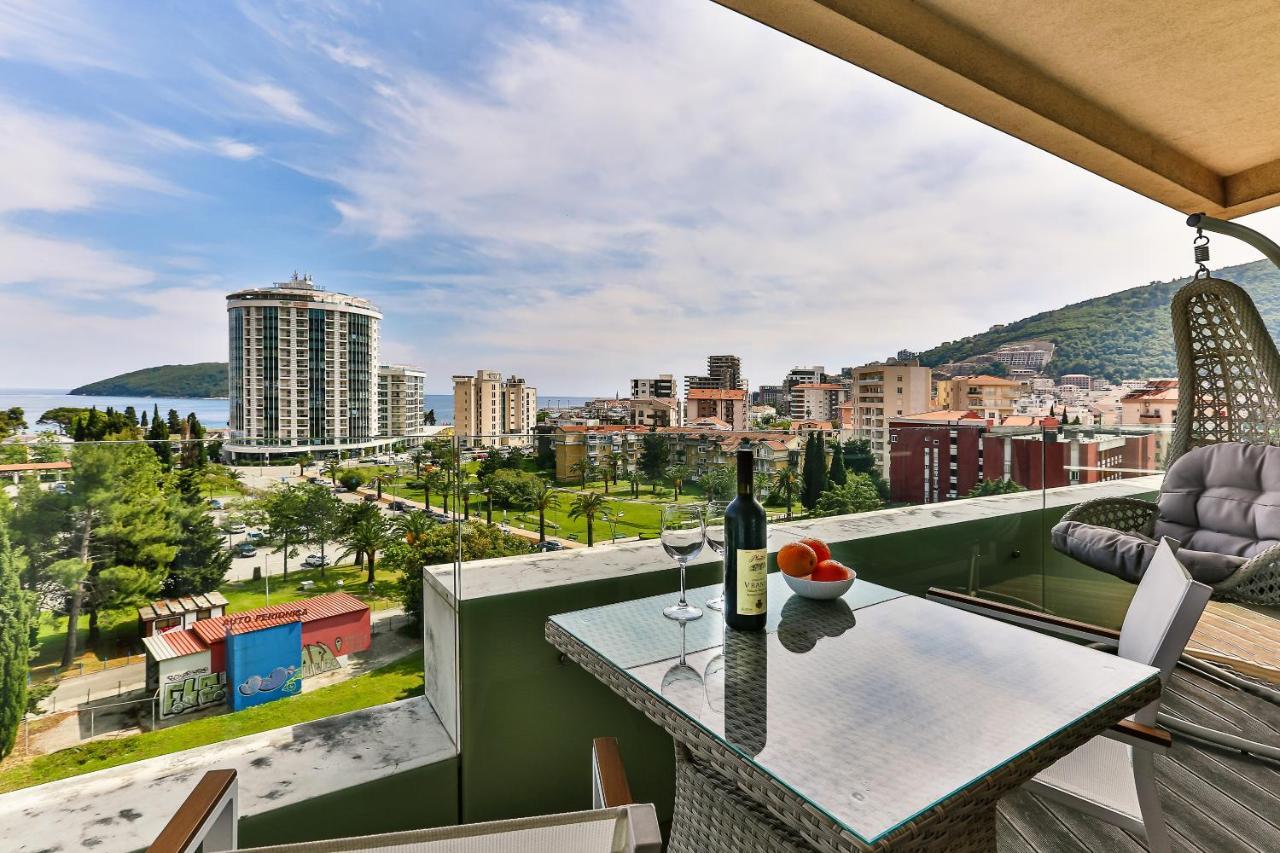 Lux Panorama Apartamento Budva Exterior foto
